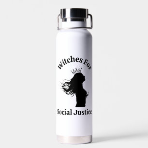 Feministische Heks Coffie Liefhebber Sociale Recht Waterfles