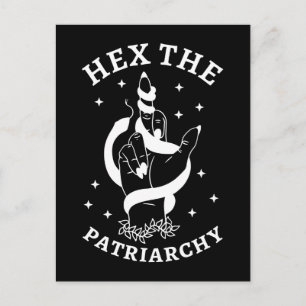 Feministische Heks - Heks Het Patriarchaat III Briefkaart