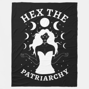Feministische Heks - Hex Het Patriarchaat II Fleece Deken