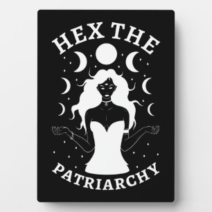 Feministische Heks - Hex Het Patriarchaat II Fotoplaat