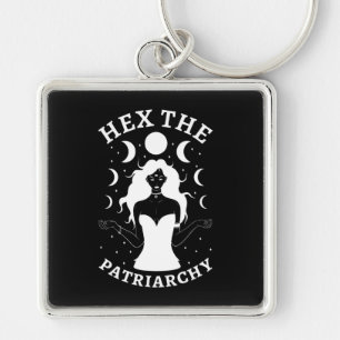 Feministische Heks - Hex Het Patriarchaat II Sleutelhanger