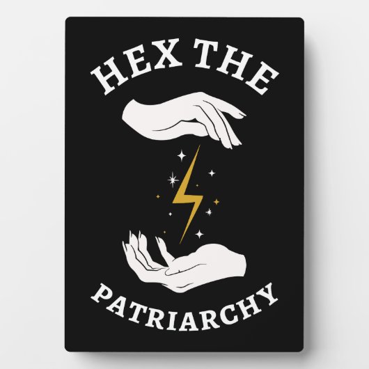 Feministische heks - Hex the Patriarchy I Fotoplaat (voorkant)