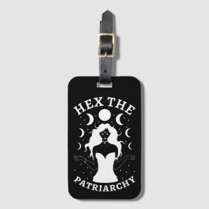 Feministische heks - Hex the Patriarchy II Bagagelabel