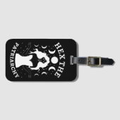 Feministische heks - Hex the Patriarchy II Bagagelabel (Voorkant (horizontaal))