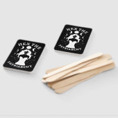 Feministische heks - Hex the Patriarchy II Handwaaier (Niet-gemonteerd)