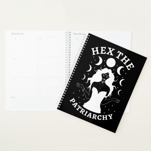 Feministische heks - Hex the Patriarchy II Planner (Display)