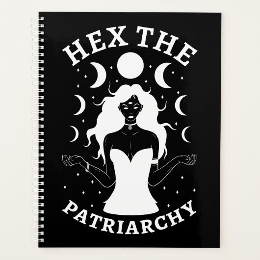 Feministische heks - Hex the Patriarchy II Planner (Voorkant)