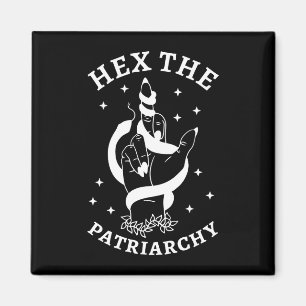 Feministische heks - Hex the Patriarchy III Magneet