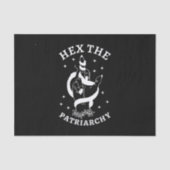 Feministische heks - Hex the Patriarchy III Tissuepapier (Voorkant)