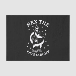 Feministische heks - Hex the Patriarchy III Tissuepapier