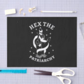 Feministische heks - Hex the Patriarchy III Tissuepapier (Craft)