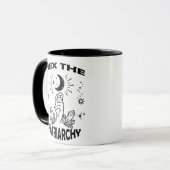 Feministische heks, verwarm de patriarchie mok (Voorkant links)