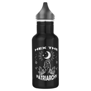Feministische heks, verwarm de patriarchie waterfles