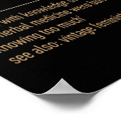 Feministische heksen definiëren vrouwen met kennis poster (Hoek)