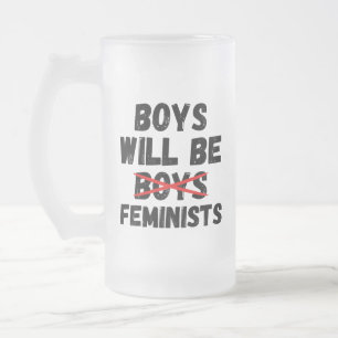 Feministische Jongen - Jongens Worden Feministen I Matglas Bierpul