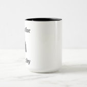 Feministische Kattenmoeder Astrologie Tarot Zodiac Mok (Midden)