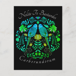 Feministische kunst Nolite Te Bastardes Carborundo Briefkaart