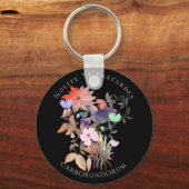 Feministische kunst Nolite Te Bastardes Carborundo Sleutelhanger (Voorkant)