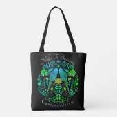 Feministische kunst Nolite Te Bastardes Carborundo Tote Bag (Achterkant)