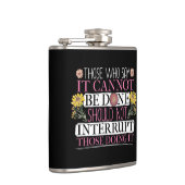 Feministische leider machtigde vrouwen heupfles (Rechts)