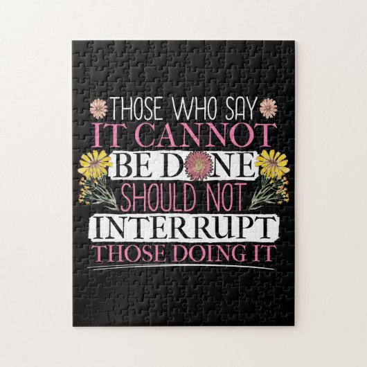 Feministische leider machtigde vrouwen legpuzzel (Verticaal)