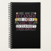 Feministische leider machtigde vrouwen planner (Voorkant)