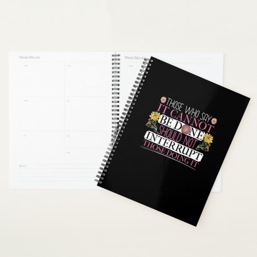 Feministische leider machtigde vrouwen planner (Display)
