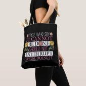 Feministische leider machtigde vrouwen tote bag (Dichtbij)