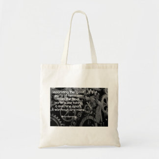 Feministische machine tote bag