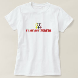 Feministische maffia Anti-Seksisme Vrouw Symbool M T-shirt