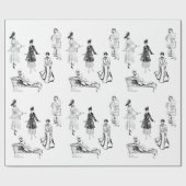 feministische Mode Cadeaupapier (Vlak)