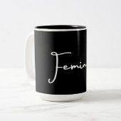 Feministische Mok - Empowerment van vrouwenrechten (Voorkant links)