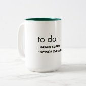 feministische mok koffie (Voorkant links)