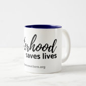 Feministische Mok - sternachting redt levens (Voorkant rechts)