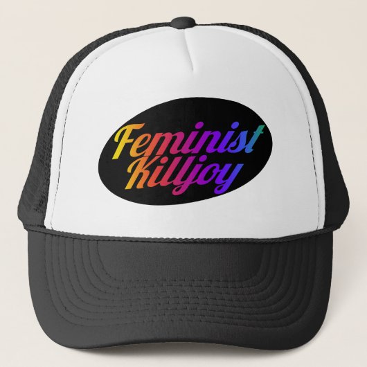Feministische moordlust trucker pet (Voorkant)