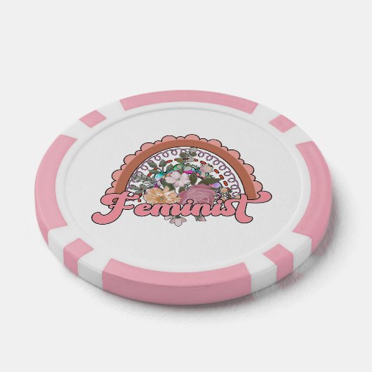 Feministische Poker Chips (Enkel)