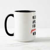 Feministische Power Coffee Mok (Links)