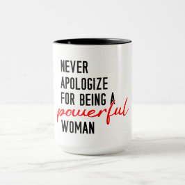 Feministische Power Coffee Mok