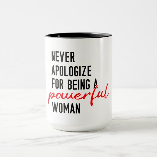 Feministische Power Coffee Mok (Midden)