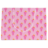 Feministische Roze Groot Cadeauzakje (Voorkant)