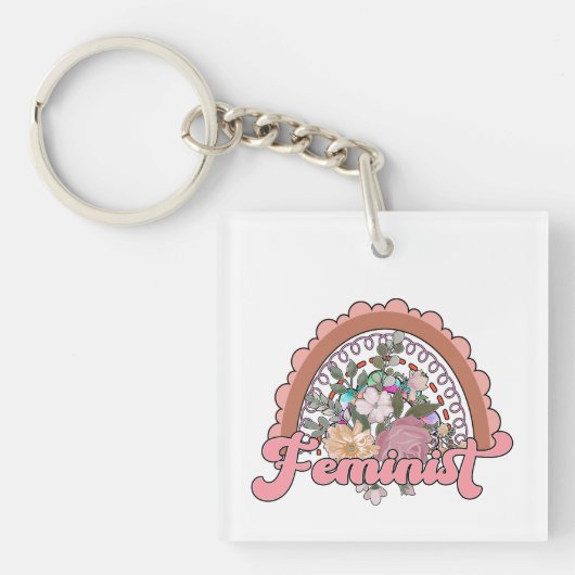 Feministische Sleutelhanger (Voorkant)