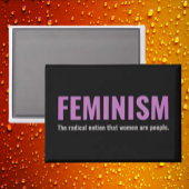 Feministische statement magneet