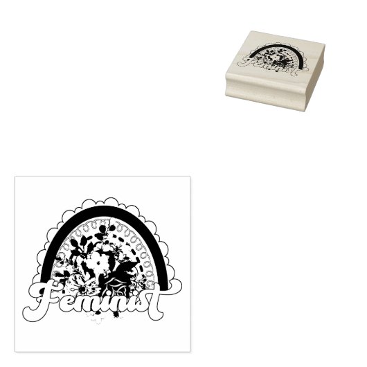 Feministische Stempel (Gestempeld)