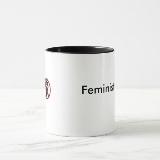 Feministische teelballen mok (Midden)