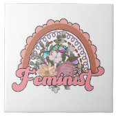 Feministische Tegel Tegeltje (Voorkant)