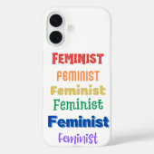 feministische trots Case-Mate iPhone case (Achterkant)