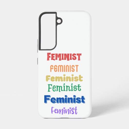 feministische trots samsung galaxy hoesje (Achterkant)