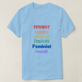 feministische trots t-shirt