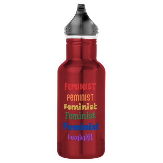 feministische trots waterfles (Rechts)