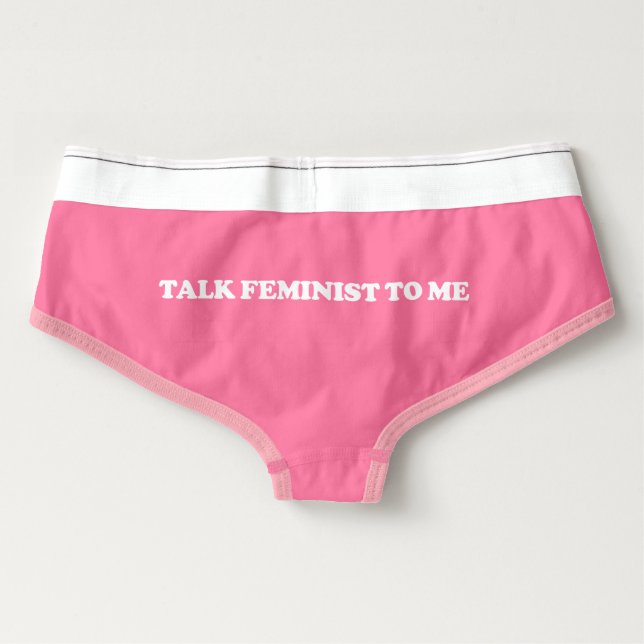 Feministische Undies Slip (Achterkant)